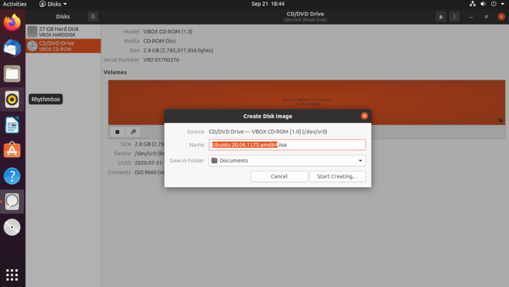 So sichern Sie CD-ROMs im ISO-Format unter Linux