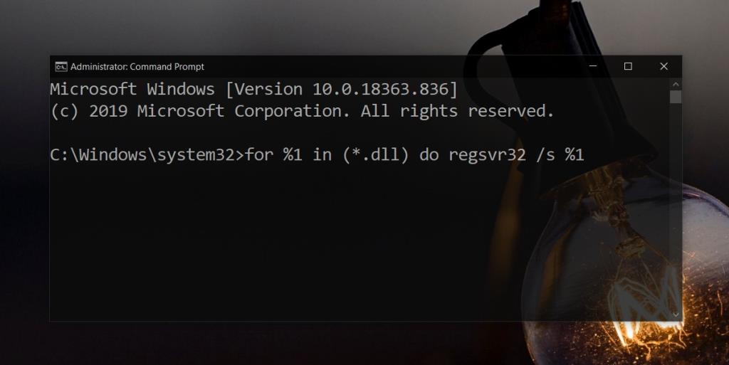 Jak ponownie zarejestrować i zarejestrować pliki DLL w systemie Windows 10?