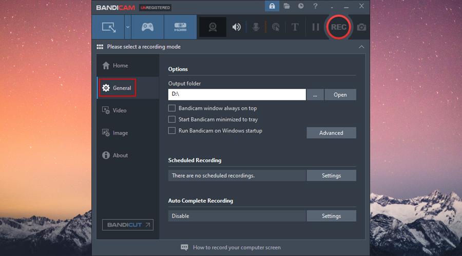 Bandicam Screen Recorder: Download, Installation, Verwendung Bandicam Screen Recorder: Download, Installation, Verwendung