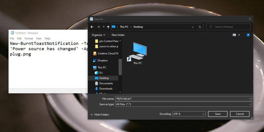 So erstellen Sie Skripte in Notepad unter Windows 10