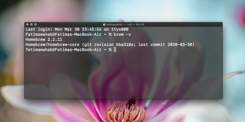 Cara menginstal Homebrew di macOS Catalina
