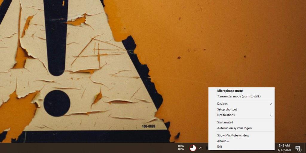 Microfoon dempen op Windows 10 met sneltoets?