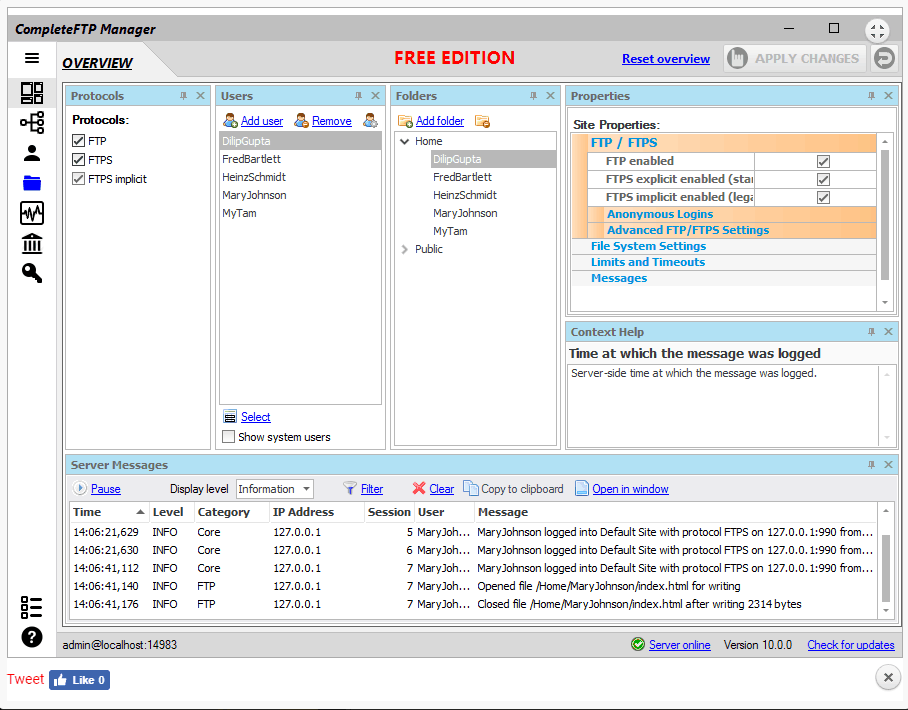 Cele mai bune 5 programe de server FTP din 2021 Cele mai bune 5 programe de server FTP din 2021