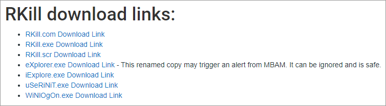 RKill (تنزيل): هل RKill آمن للاستخدام ضد البرامج الضارة؟ RKill (تنزيل): هل RKill آمن للاستخدام ضد البرامج الضارة؟