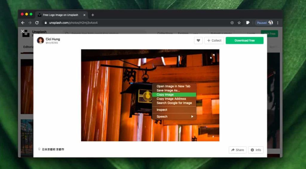 Bagaimana cara menyimpan gambar clipboard di macOS