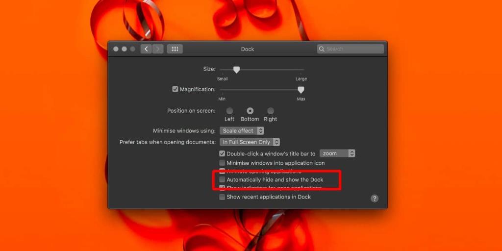 Cara menyembunyikan bilah menu dan Dock secara otomatis di macOS