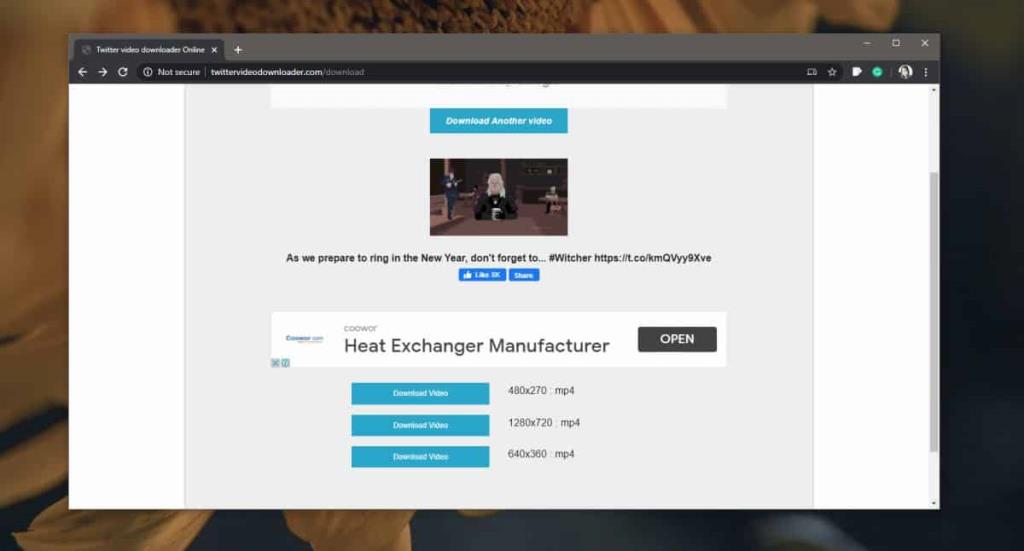 Cara mengunduh video dari Twitter