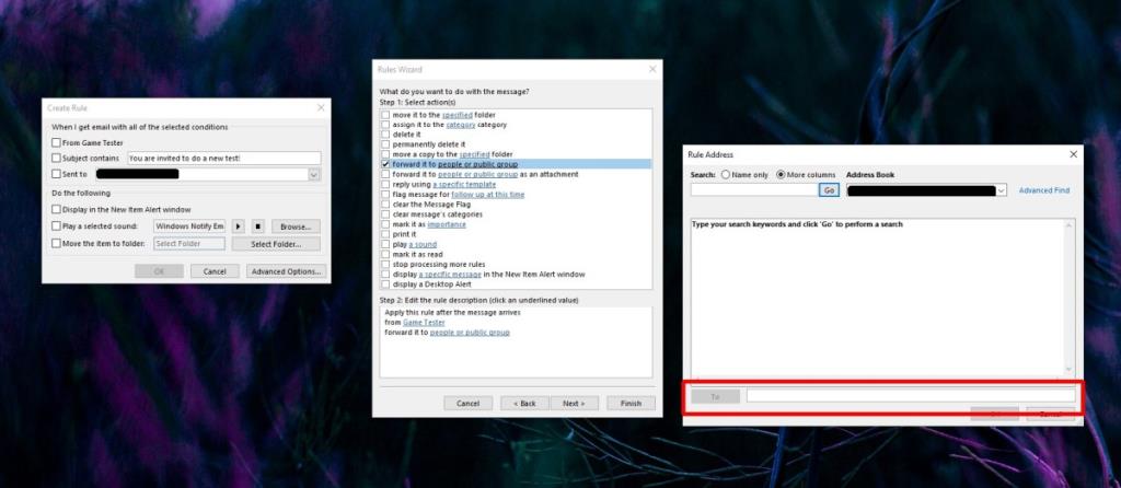 Cara meneruskan email secara otomatis di Outlook 365