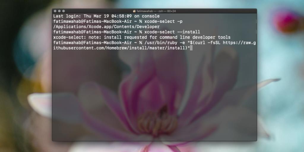 Cara menginstal Homebrew di macOS Catalina