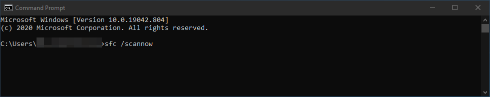 Windows10でsfc / scannow（システムファイルチェッカー）を実行する方法