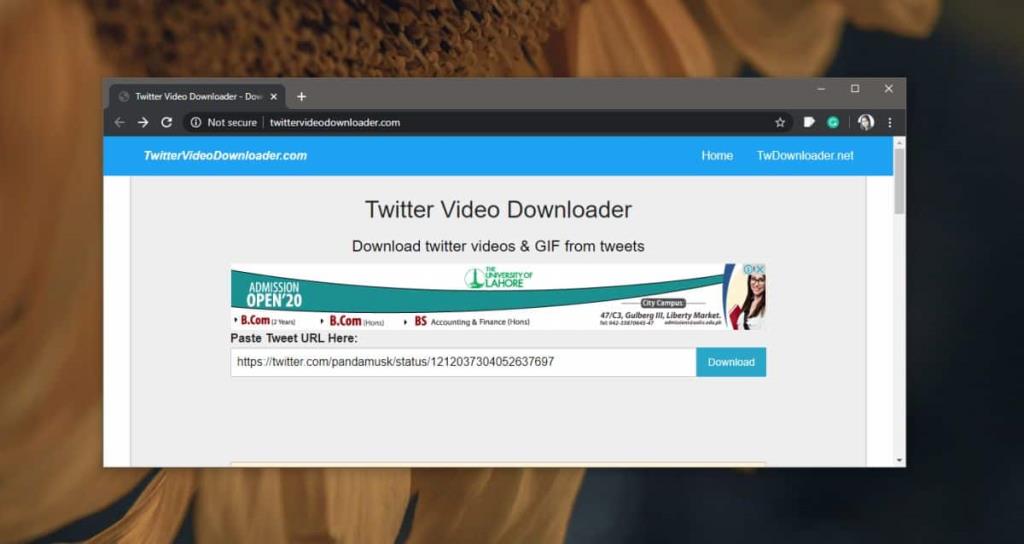 Cara mengunduh video dari Twitter