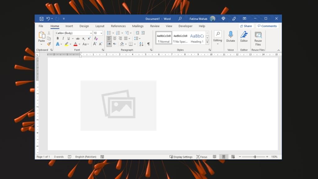 Cara memindahkan gambar di Microsoft Word