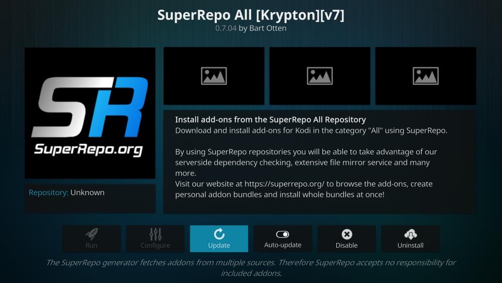 Cómo instalar el repositorio SuperRepo en Kodi Cómo instalar el repositorio SuperRepo en Kodi