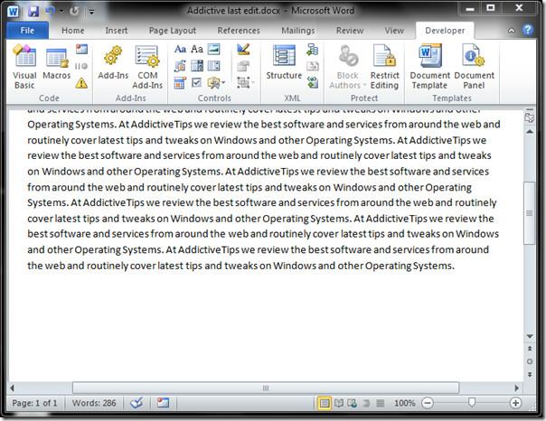 تذكر وارجع إلى آخر سطر تم تحريره في مستند Word تذكر وارجع إلى آخر سطر تم تحريره في مستند Word