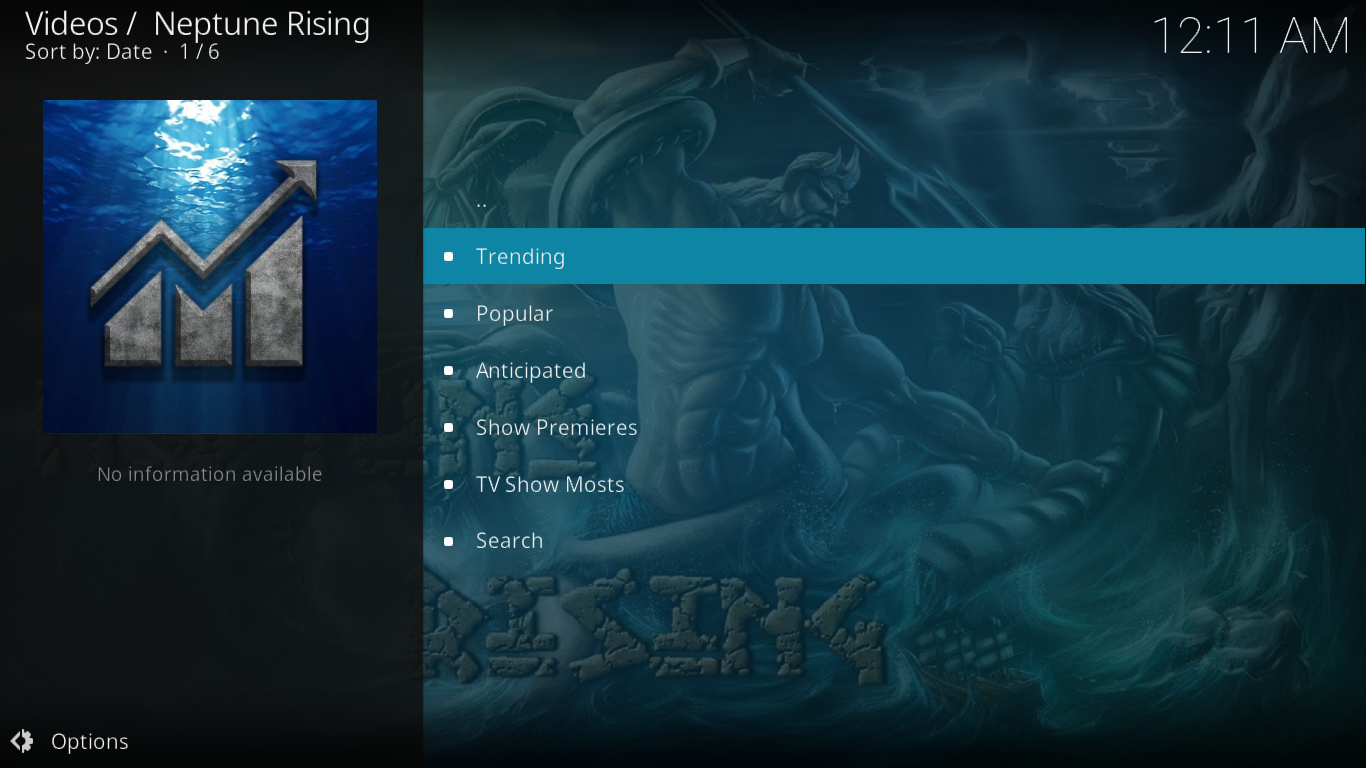 KodiのNeptune Risingアドオン – 新たな契約フォーク