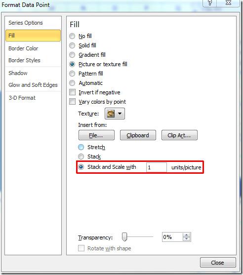 Excel 2010: 絵文字(画像付きグラフ) Excel 2010: 絵文字(画像付きグラフ)