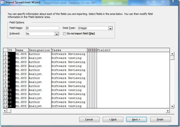 Access 2010 : Importer une feuille de calcul depuis Excel 2010 Access 2010 : Importer une feuille de calcul depuis Excel 2010