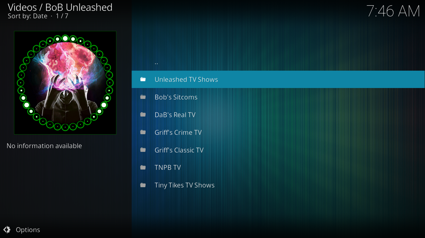 BoB Unleashedアドオン、Kodiのパワーを解き放つ