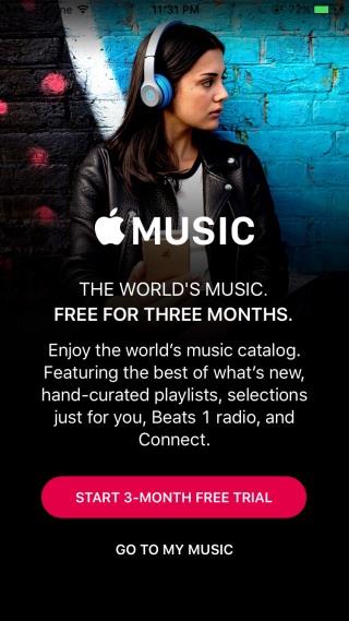 ミュージックアプリでApple Musicのスプラッシュスクリーンをオフにする方法 [iOS]