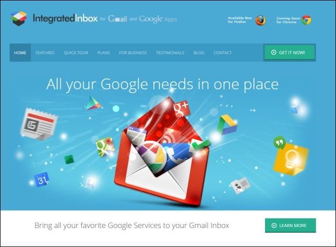 Firefox の IntegratedInbox で Gmail からすべての Google アプリにアクセス Firefox の IntegratedInbox で Gmail からすべての Google アプリにアクセス