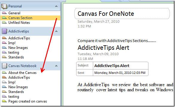 OneNote 2007 および 2010 用 Canvas アドオン OneNote 2007 および 2010 用 Canvas アドオン