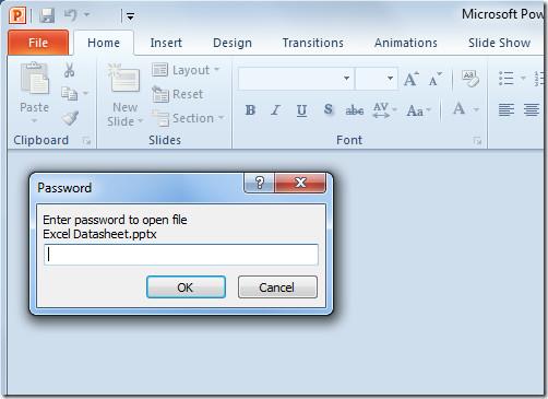 PowerPoint 2010 Sunumunu Parola ile Koru [Şifreleme]