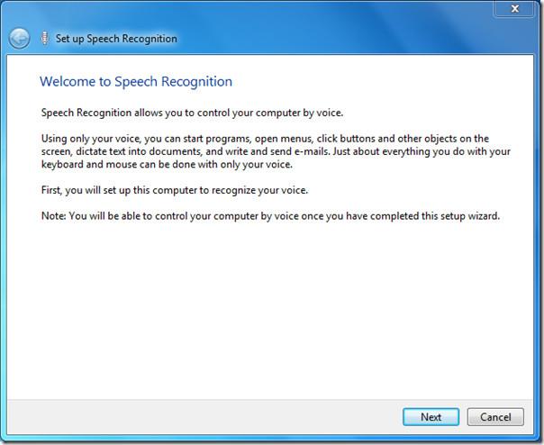 Gebruik Windows 7 om de ontbrekende spraakherkenning van Word 2010 te vervangen