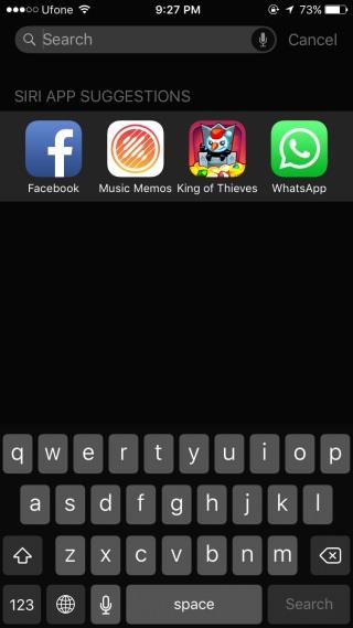 iOSのSpotlightで簡単な計算ができます