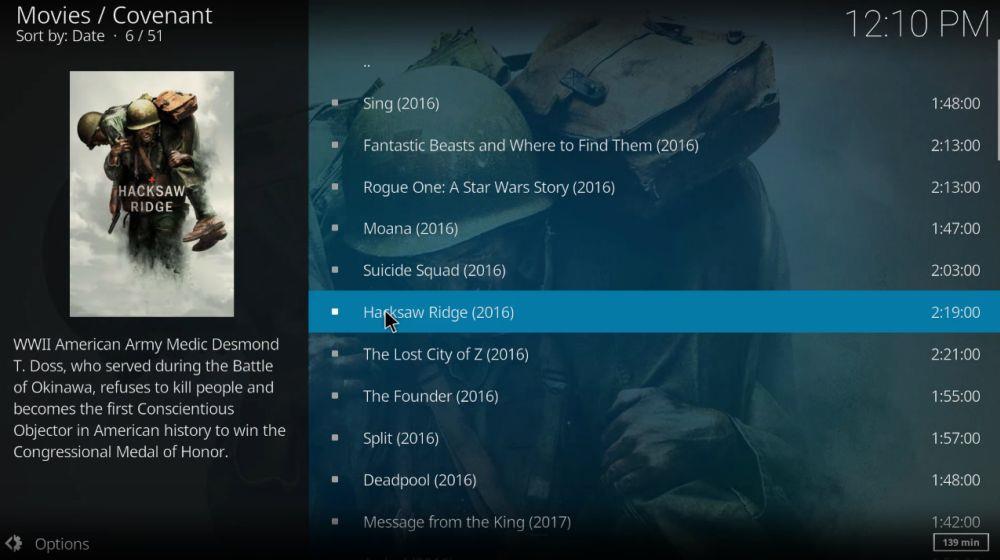 دليل إضافات Covenant: بث الأفلام والبرامج التلفزيونية على Kodi دليل إضافات Covenant: بث الأفلام والبرامج التلفزيونية على Kodi