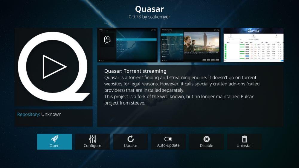 Quasar Kodi Add-on: Installation und Fehlerbehebung