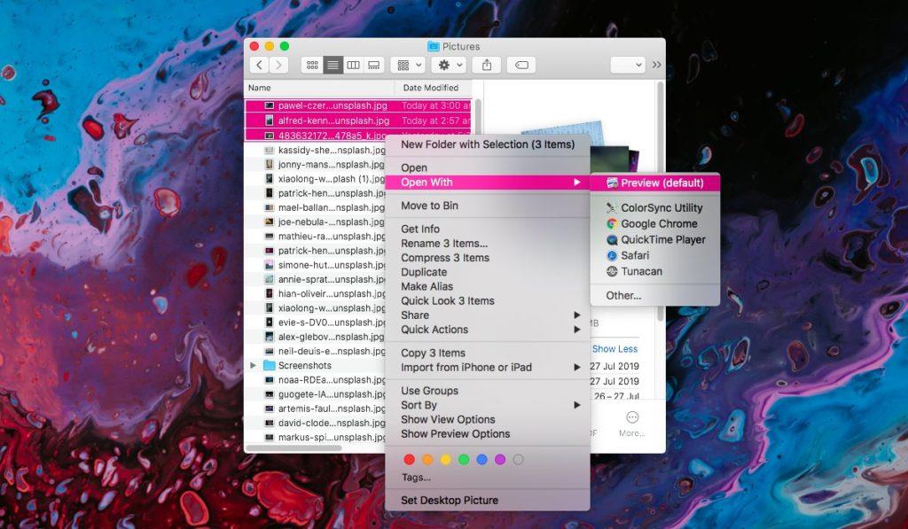 macOSで1つのPDFに複数の画像を追加する方法 macOSで1つのPDFに複数の画像を追加する方法