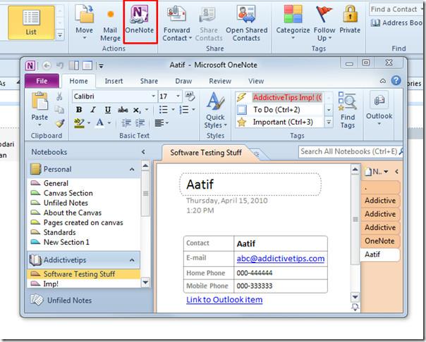 Podręcznik użytkownika dotyczący kontaktów w książce adresowej programu Outlook 2010