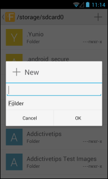 GFileはGmail風のインターフェースを備えたシンプルなAndroidファイルマネージャーです