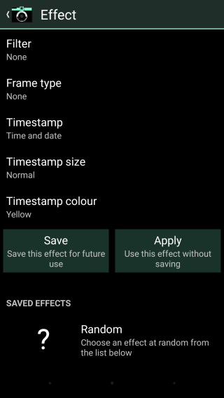 Androidスマートフォンの写真に日付と時刻のスタンプを追加する