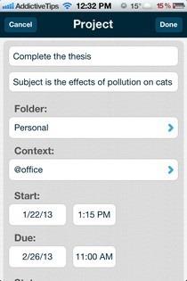Chaos ControlでiOSとAndroidでプロジェクトベースのタスクリストを管理