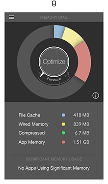メモリ診断とバッテリー診断は、2つのシンプルなシステム監視アプリです [Mac]