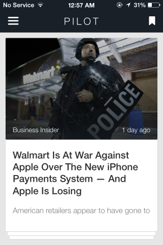 パイロットリーダー：あなたに特化したテクノロジーニュースを読んで節約