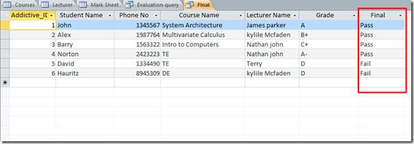 MS Access 2010: IFF関数を使ったクエリ MS Access 2010: IFF関数を使ったクエリ