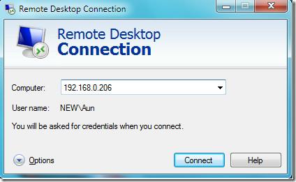 Korzystanie z połączenia pulpitu zdalnego w systemie Windows 7