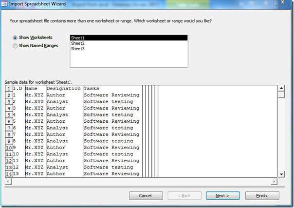 Access 2010 : Importer une feuille de calcul depuis Excel 2010 Access 2010 : Importer une feuille de calcul depuis Excel 2010