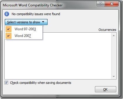 Word 2010 文書を配布用に準備する [準備メニュー]