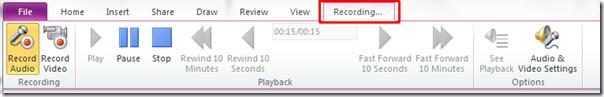 Audio en video opnemen in Office OneNote 2010 Audio en video opnemen in Office OneNote 2010