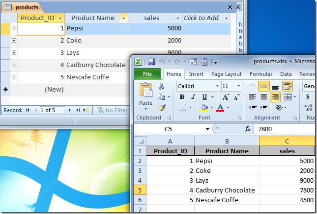 Access 2010: データベーステーブルを Excel 2010 にエクスポートする