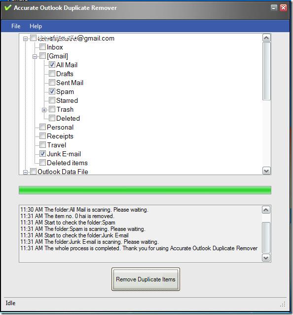 Rimozione automatica dei duplicati di Outlook