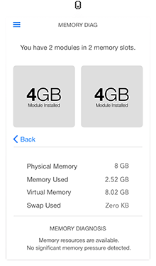 メモリ診断とバッテリー診断は、2つのシンプルなシステム監視アプリです [Mac]