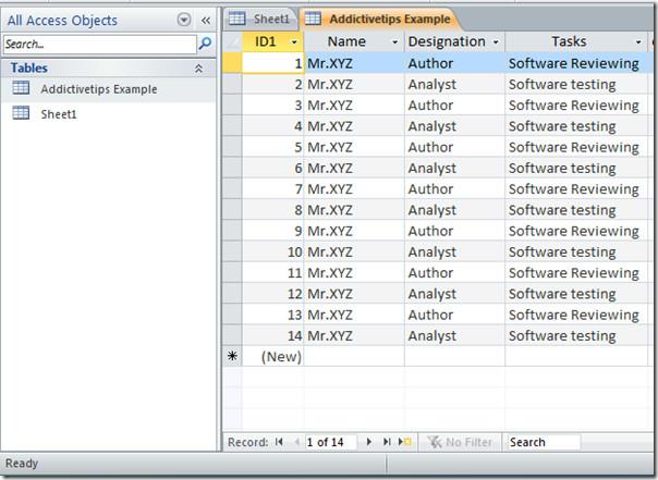 Access 2010 : Importer une feuille de calcul depuis Excel 2010 Access 2010 : Importer une feuille de calcul depuis Excel 2010