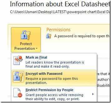 PowerPoint 2010 Sunumunu Parola ile Koru [Şifreleme]