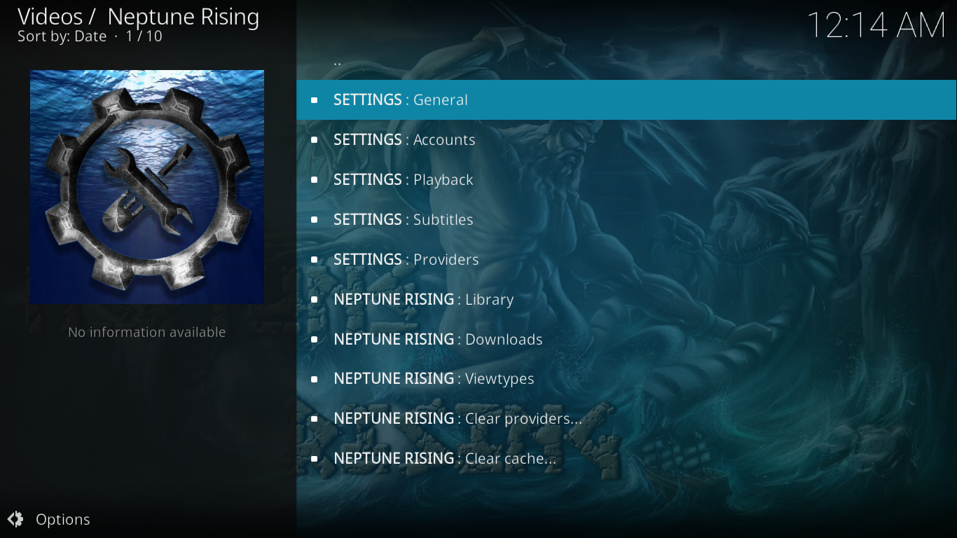 KodiのNeptune Risingアドオン – 新たな契約フォーク