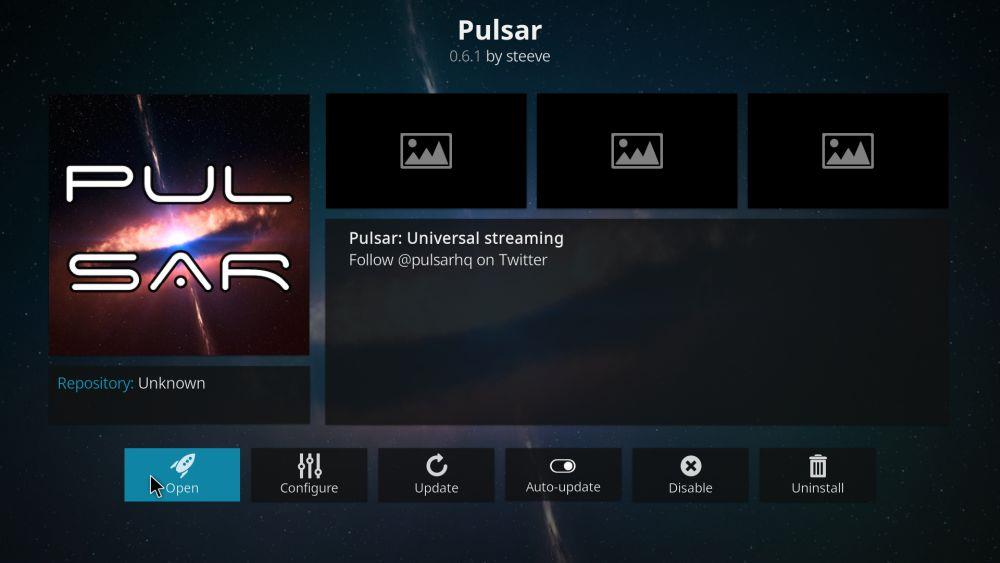 Add-on-ul Pulsar pentru Kodi: Cum se instalează și remedieri de erori Add-on-ul Pulsar pentru Kodi: Cum se instalează și remedieri de erori