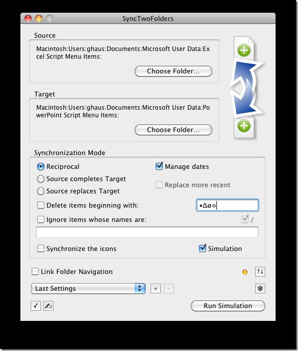 Macで2つのフォルダを同期する方法